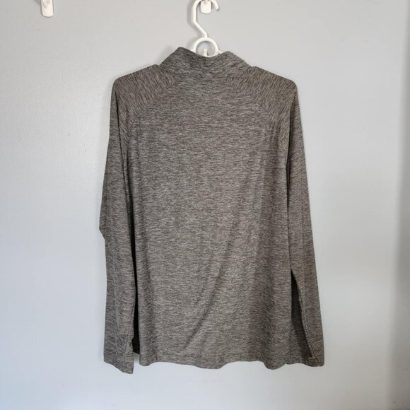EUC Leg3nd 1/4 Zip Breathe Top Gray - Picture 2 of 4